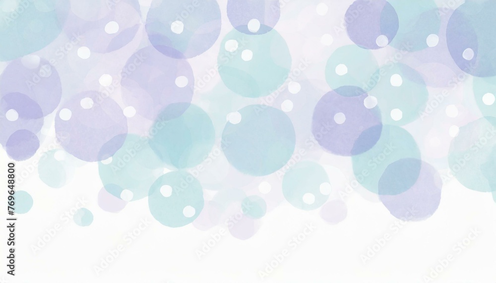 Watercolor style illustration background with polka dots in gentle colors. Watercolor style illustration background with polka dots in gentle colors.
