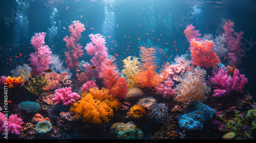 Coral Reef Underwater Life  A Vibrant Ecosystem