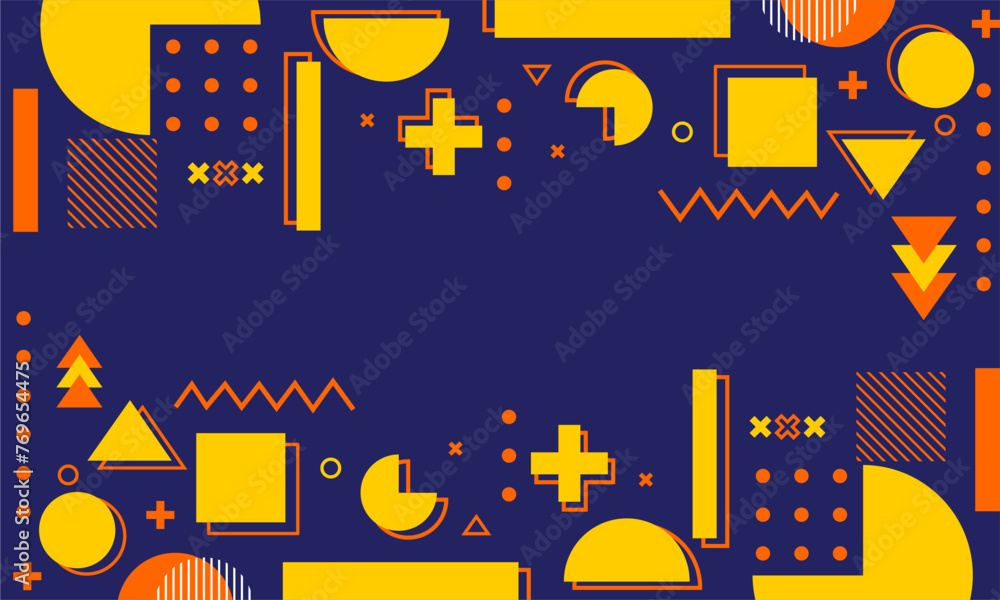 flat design of abstract geometric background flat design of abstract geometric background