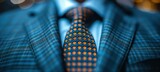 close up businessman necktie, Generative Ai