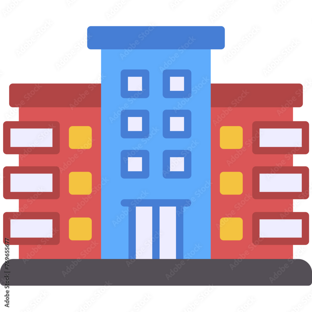 Naklejka premium Mall Icon