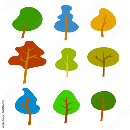 illutration vector graphic leaf vector for template, design, element, icon, etc 