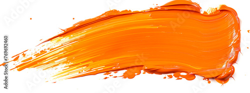 Orange Paint Splashes