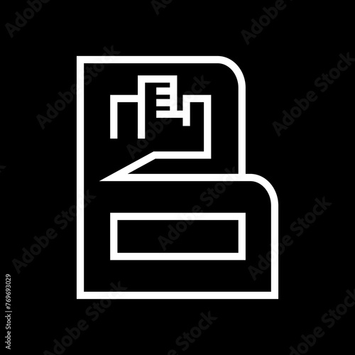 letter B for city icon origin...