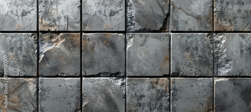 Gray patina cinder block surface material texture
