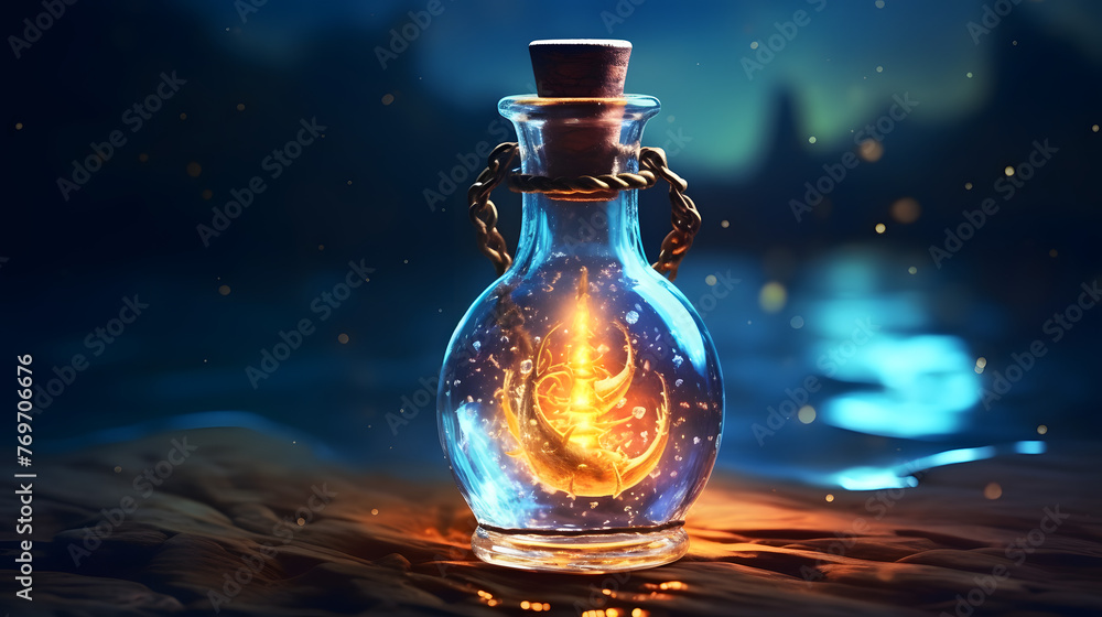 Message in a Bottle sea icon 3d Message in a Bottle sea icon 3d