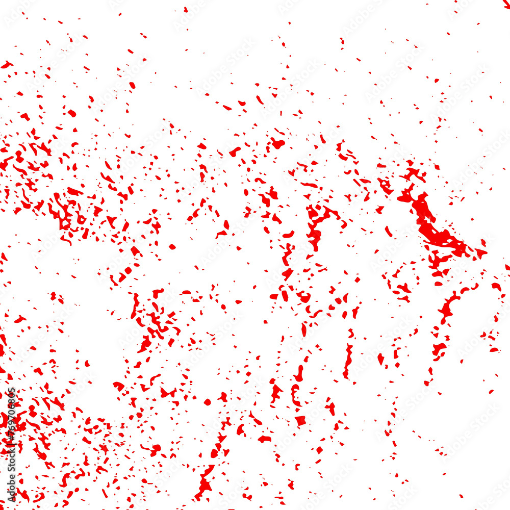 Red paint splashes background.Vector red splatters.