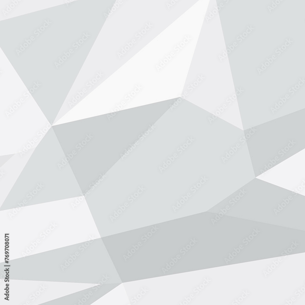 Minimalist elegant background in gray and white colors. Vector illustration with simple gradient. Clear background with curve and geometric abstract patterns.
