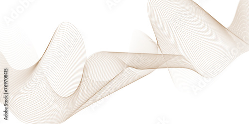 Line style abstract wavy background a fluid motion of curves. Abstract brown background wave element for design. Digital frequency track equalizer.