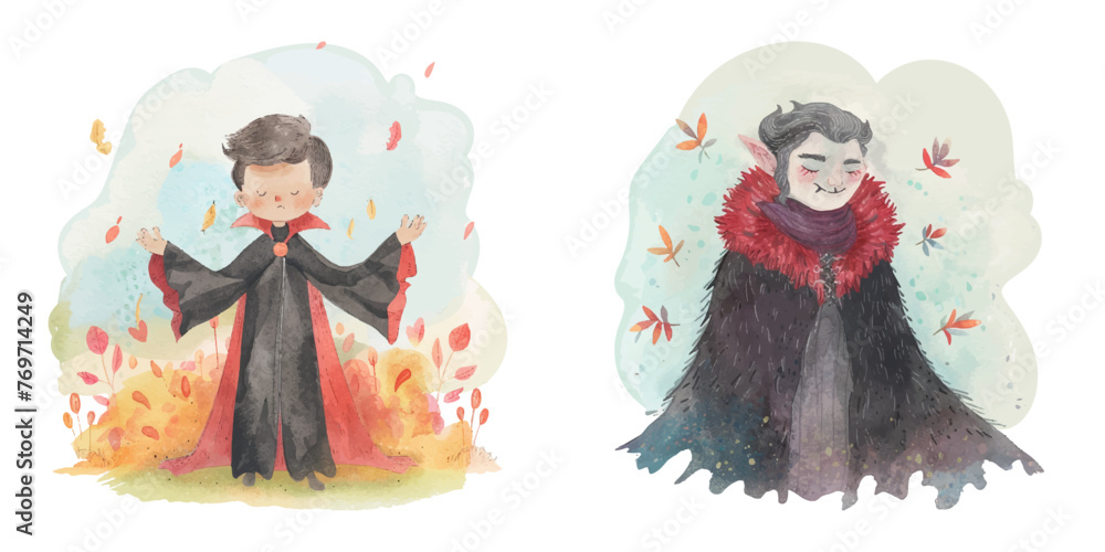 dracula vampire watercolour vector illustration dracula vampire watercolour vector illustration