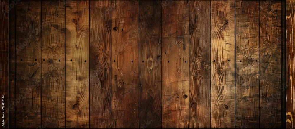 Fototapeta premium Wooden texture with a shaded border