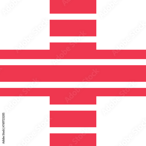 cross shape stripes pattern vectoor