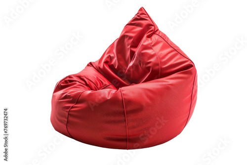 Bean Bag Chair isolated on transparent background