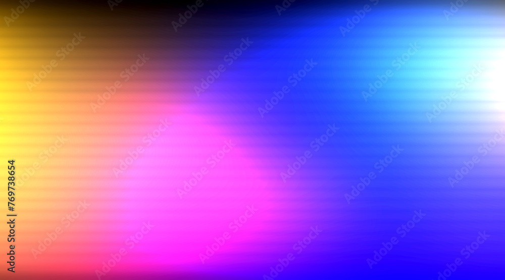 Vivid bright shutter background, blue orange red black yellow white lined noise texture gradient backdrop header poster and banner design