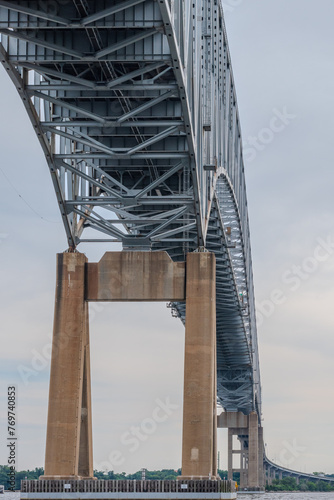 Francis Scott Key Bridge Underside- Baltimore, Maryland USA - August 23, 2023