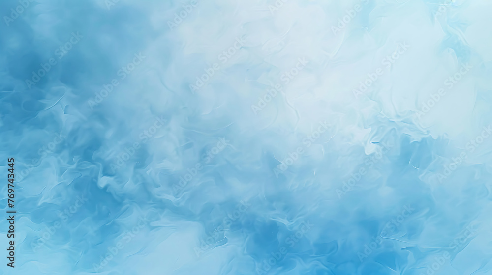 Obraz premium abstract background of blue waves and a water surface. Blue brush gradient texture. generative ai