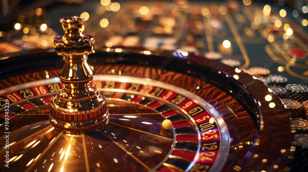 VIP casino night, high stakes and glamour VIP casino night, high stakes and glamour