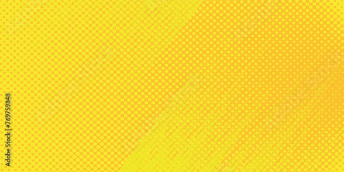 Yellow side hatch with halftone effect. Vintage pop art retro vector illustration