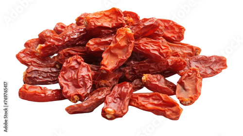 Sun dried tomatoes isolated on transparent a white background © PNG City