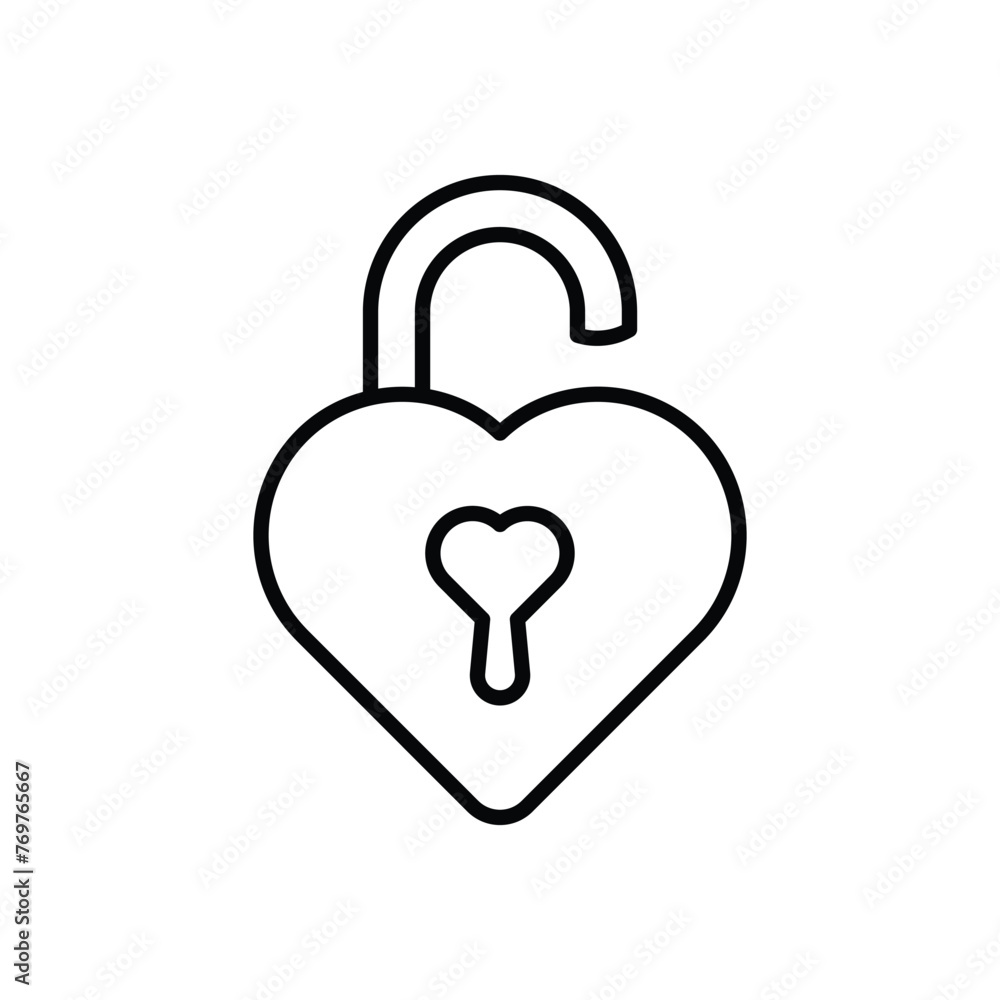 Padlock icon design with white background stock illustration Padlock icon design with white background stock illustration