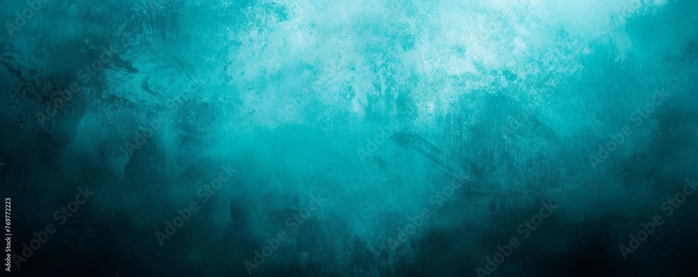 Abstract blue and teal textured background - obrazy, fototapety, plakaty 