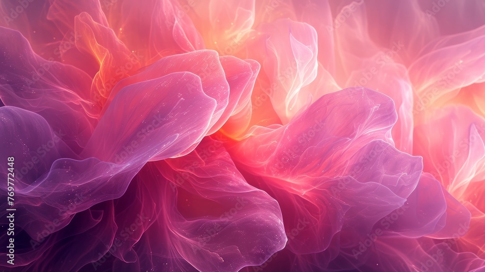 Obraz premium Abstract colorful smoke patterns