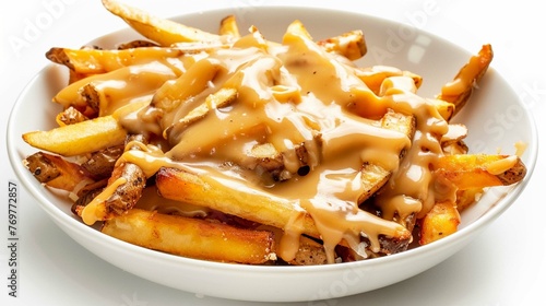 french fries with cheese