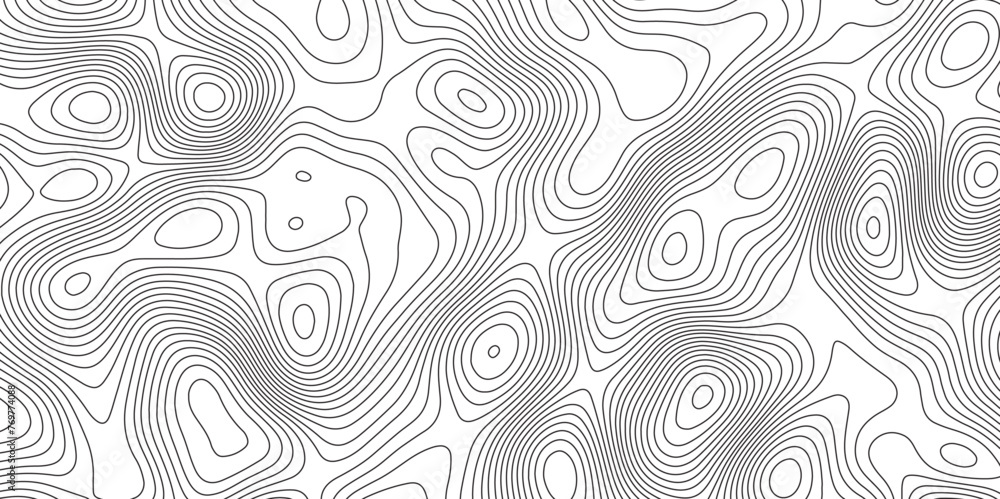 Map in Contour Line Light topographic topo contour. Vector cartography illustration.  Natural printing illustrations of maps Abstract Geometric background.