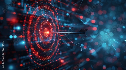 Abstract digital target