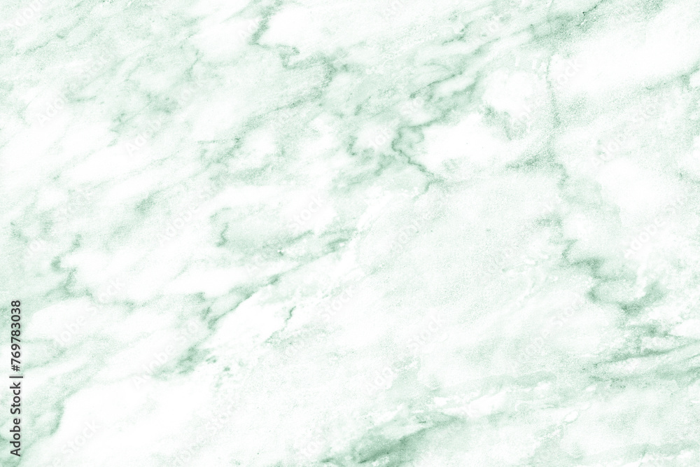 Obraz premium Green white marble wall surface gray pattern graphic abstract light elegant for do floor plan ceramic counter texture tile silver background.
