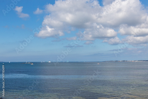 view of the sea and clouds