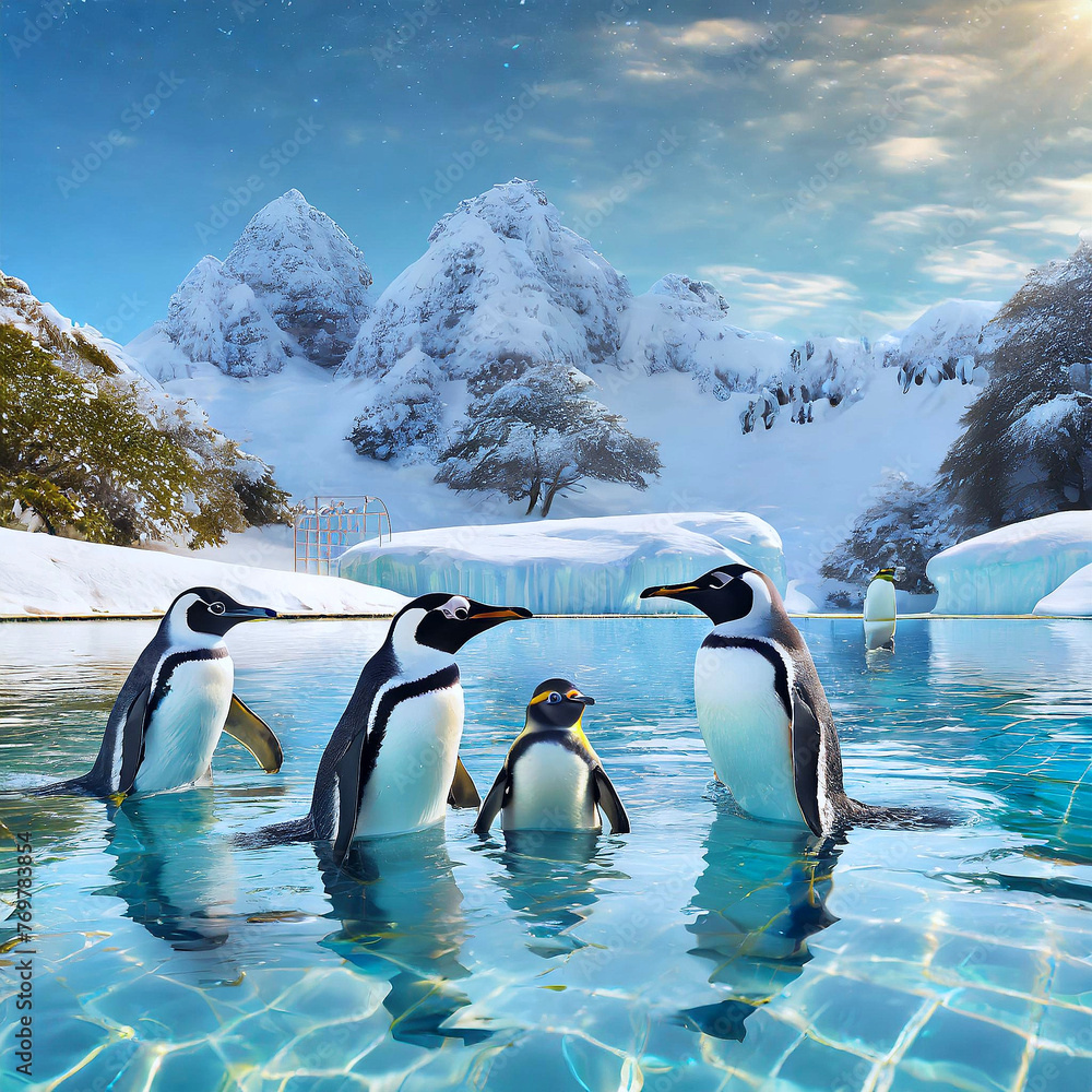 Fototapeta premium penguin 1