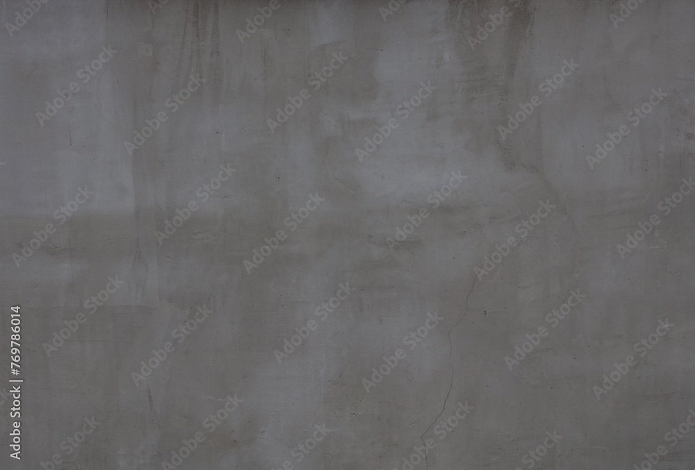 Naklejka premium The background is a gray old shabby wall, concrete.