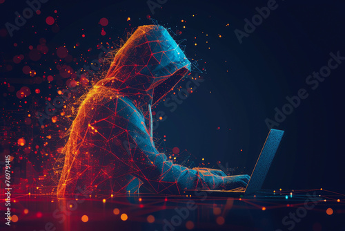 Digital Intrusion: Cyber Attack on Modern Server System photo