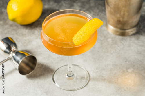 Boozy Cold Lemon Leap Year Cocktail