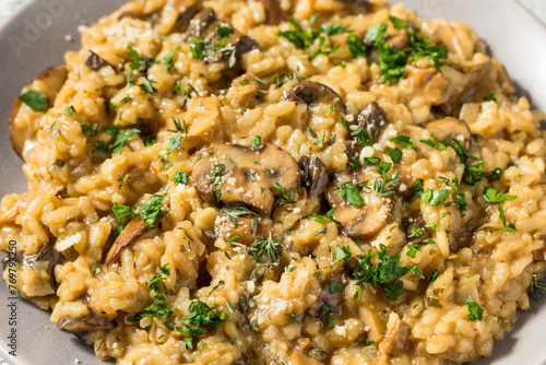 Healthy Italian Mushroom Risotto