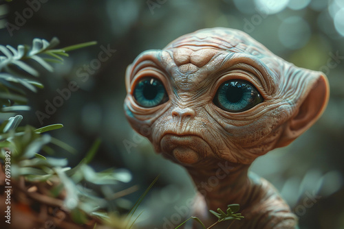 My version of a cute little extraterrestrial named E.T.