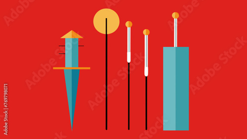 A closeup of acupuncture needles and surgical tools side by side representing the integration of Eastern and Western medical techniques.