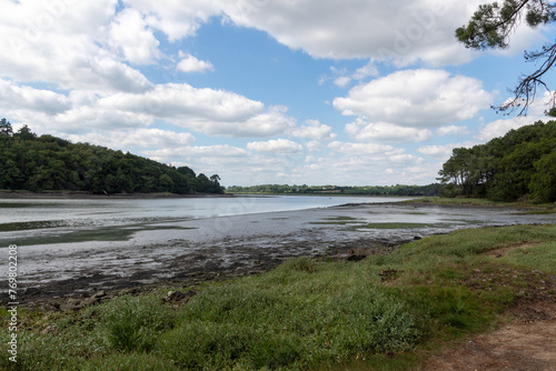 view of the river in the country