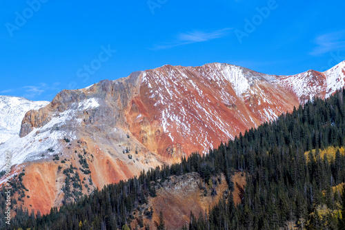 Red Mountain in Ouray County Colordo photo