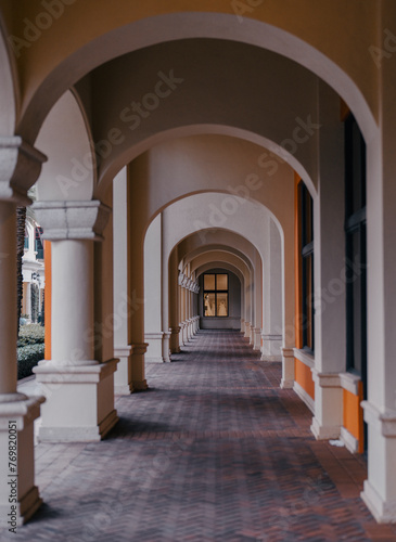 arches of the palace of arts coral gables 