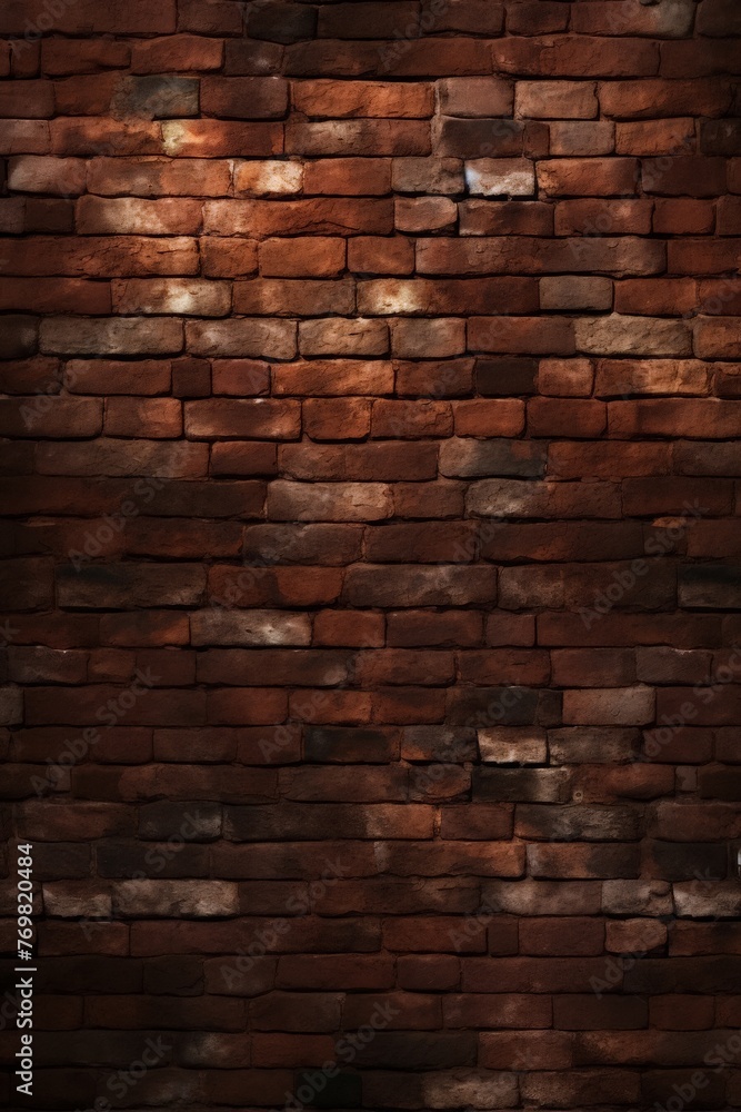 Outside old brick wall texture moody lighting
