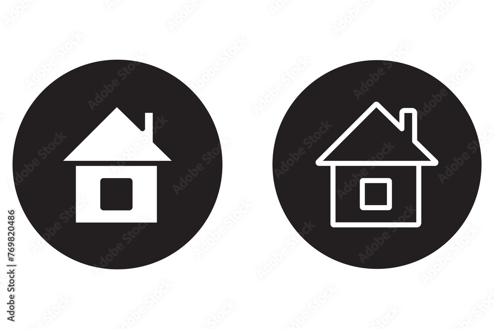 Home icon set. House icon set. Home vector with stroke line. Home silhouette icon for logo, apps and websites, Home sign in circle or white background.
Home icon set. House icon set. Home vector with stroke line. Home silhouette icon for logo, apps and websites, Home sign in circle or white background.