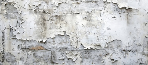 Textured Concrete Mortar Walls for White Background