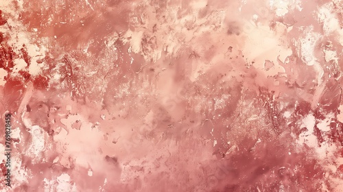 Rose gold metallic paper. Scrapbook paper, metallic texture, rosegold art background. Generated by artificial intelligence.