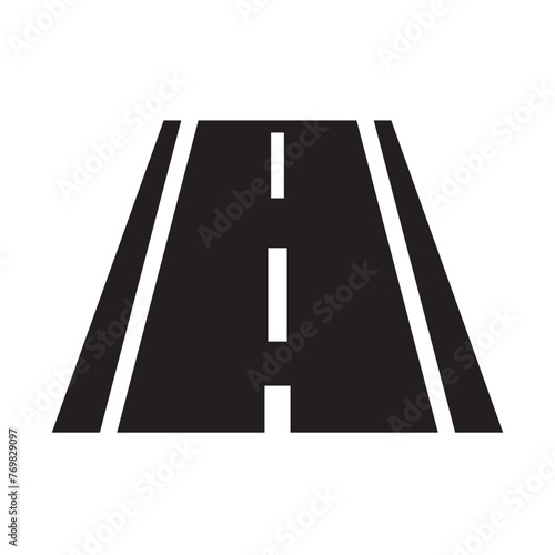 road icon symbol illustration