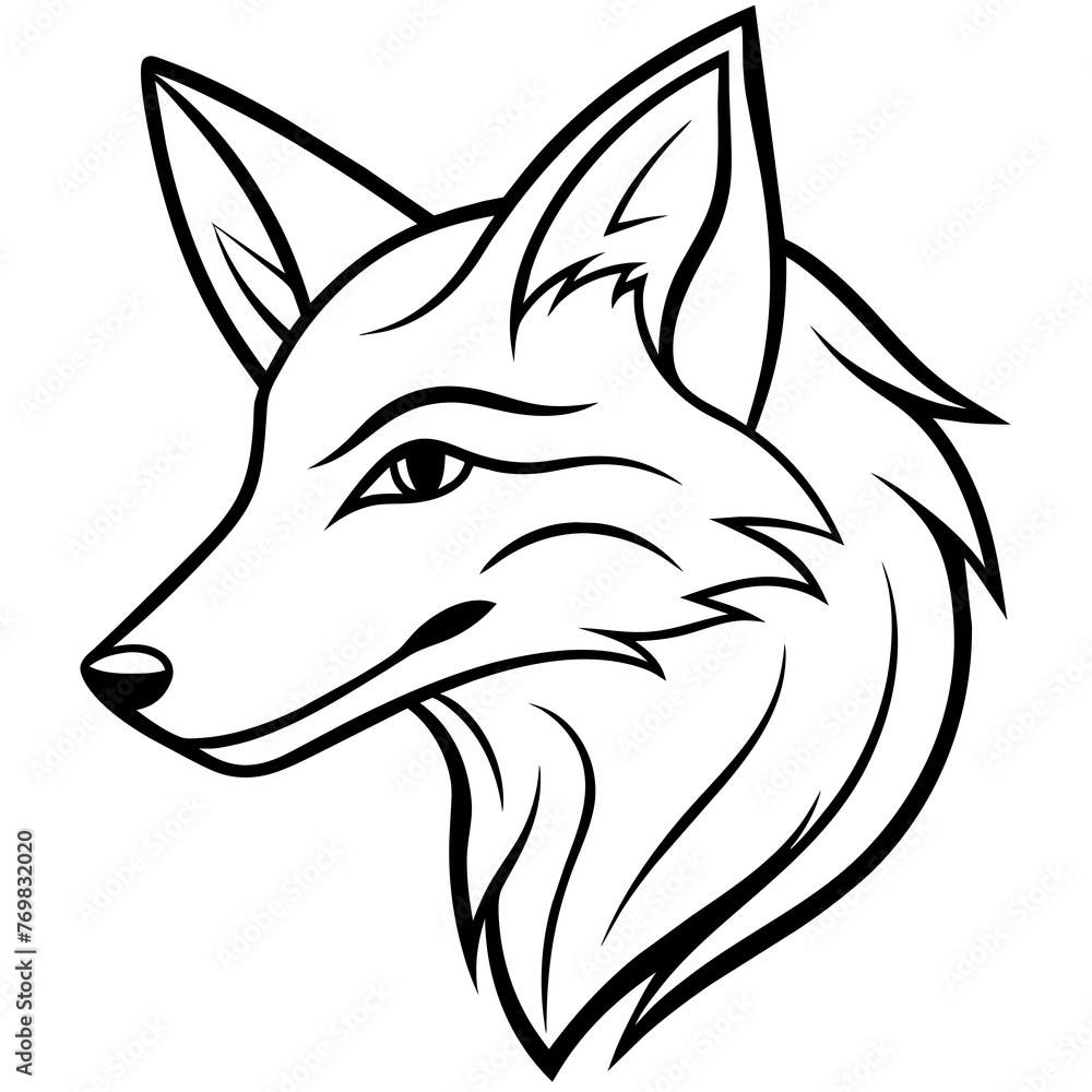 Fox Logo Icon Vector Sleek, Modern Design 