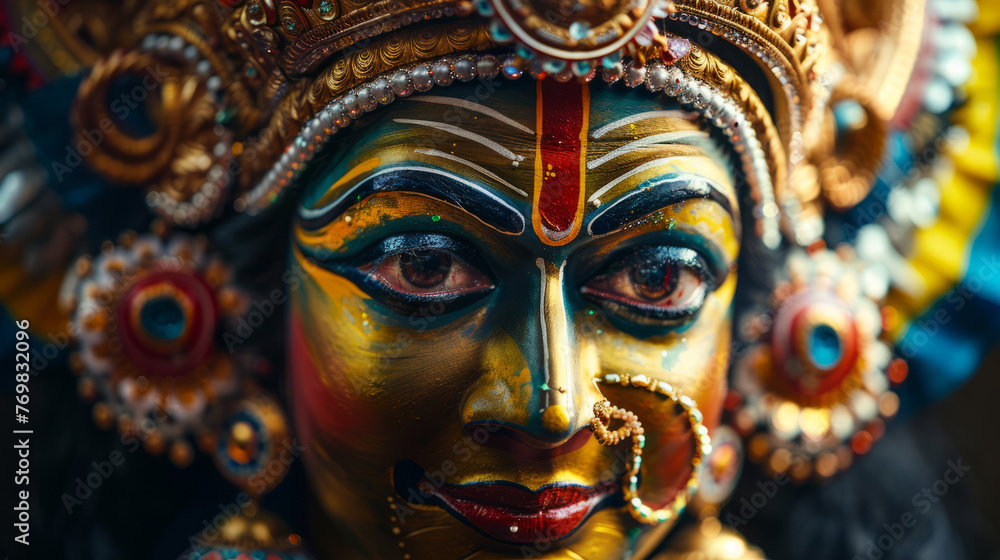 This image showcases the intricate details of traditional Indian bridesmaid jewelry with a bokeh background highlighting the craftsmanship and vibrant colors This image showcases the intricate details of traditional Indian bridesmaid jewelry with a bokeh background highlighting the craftsmanship and vibrant colors