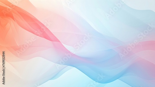Abstract pastel background  bright coloured wave illustration  artistic modern futuristic print  artwork. For poster  cover  wallpaper  presentation