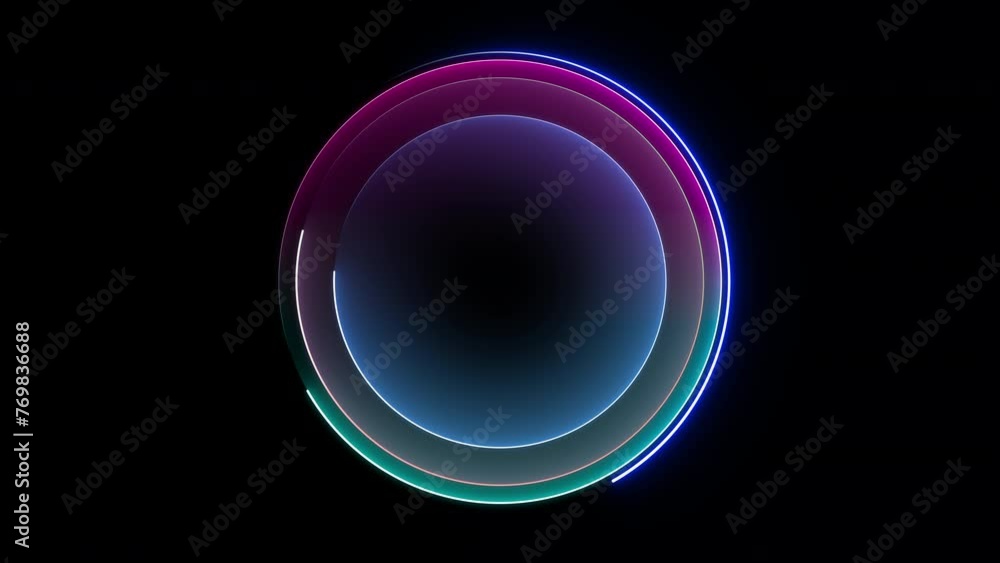 NEON Circle Art NEON Circle Art